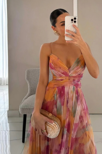Esme – Flowy Printed Dress