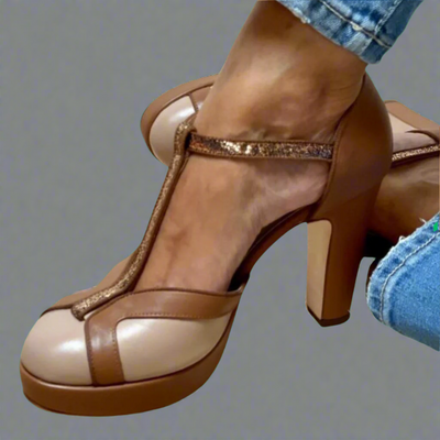 Criselmara™ | Elegante og behagelige sandaler med hæl