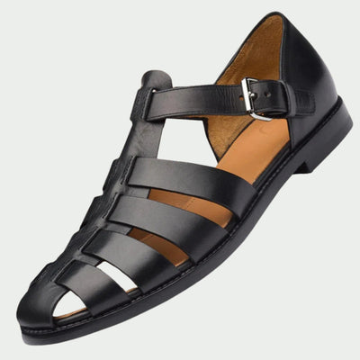 BASTIEN™ | Lædersandaler med Gladiator-Stil