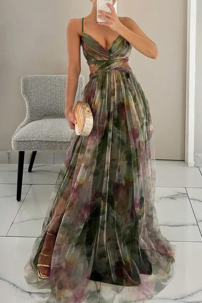 Esme – Flowy Printed Dress