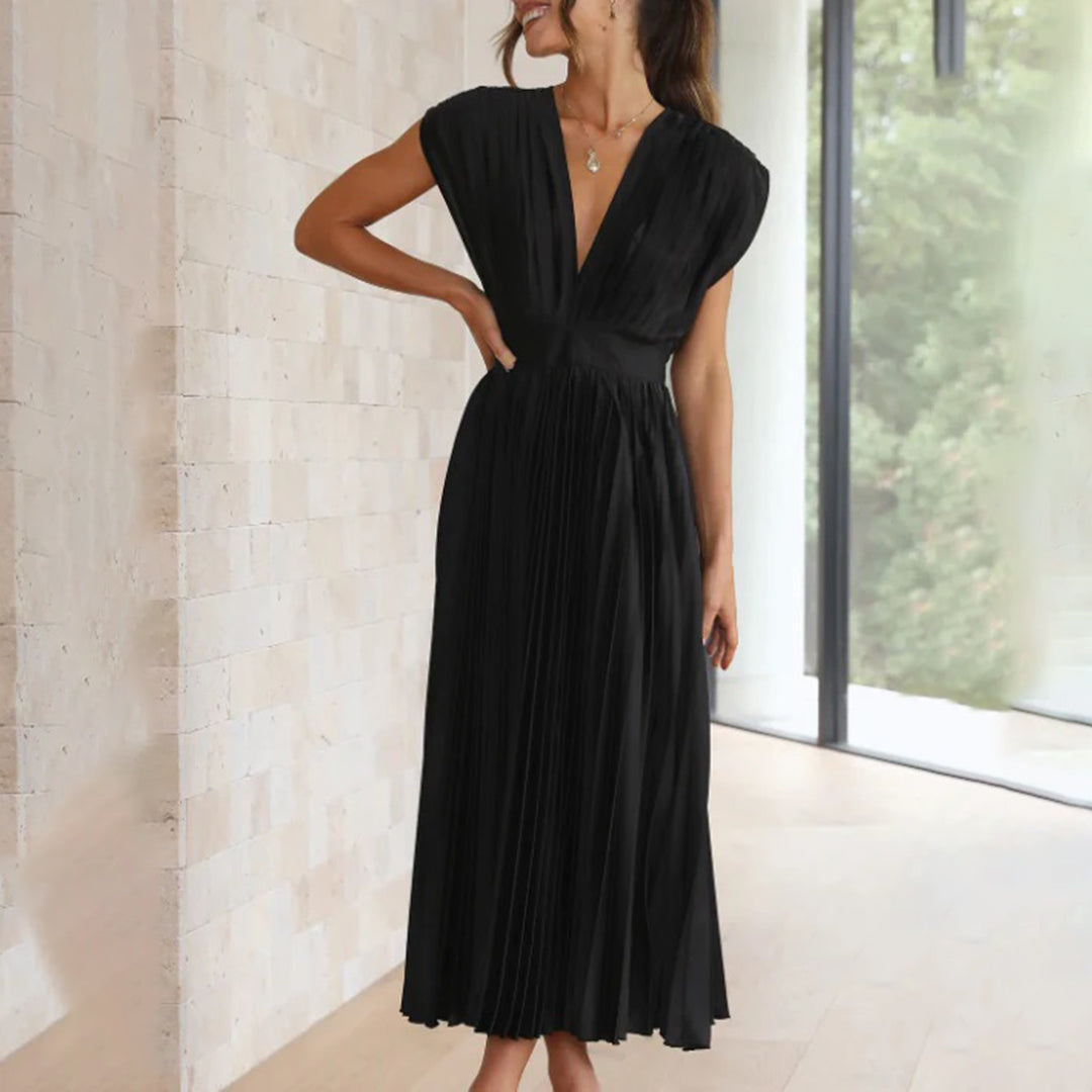 Rhea – Flowy Printed Dress