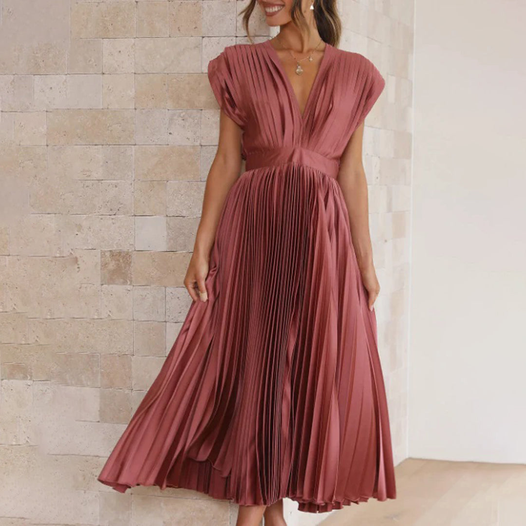 Rhea – Flowy Printed Dress
