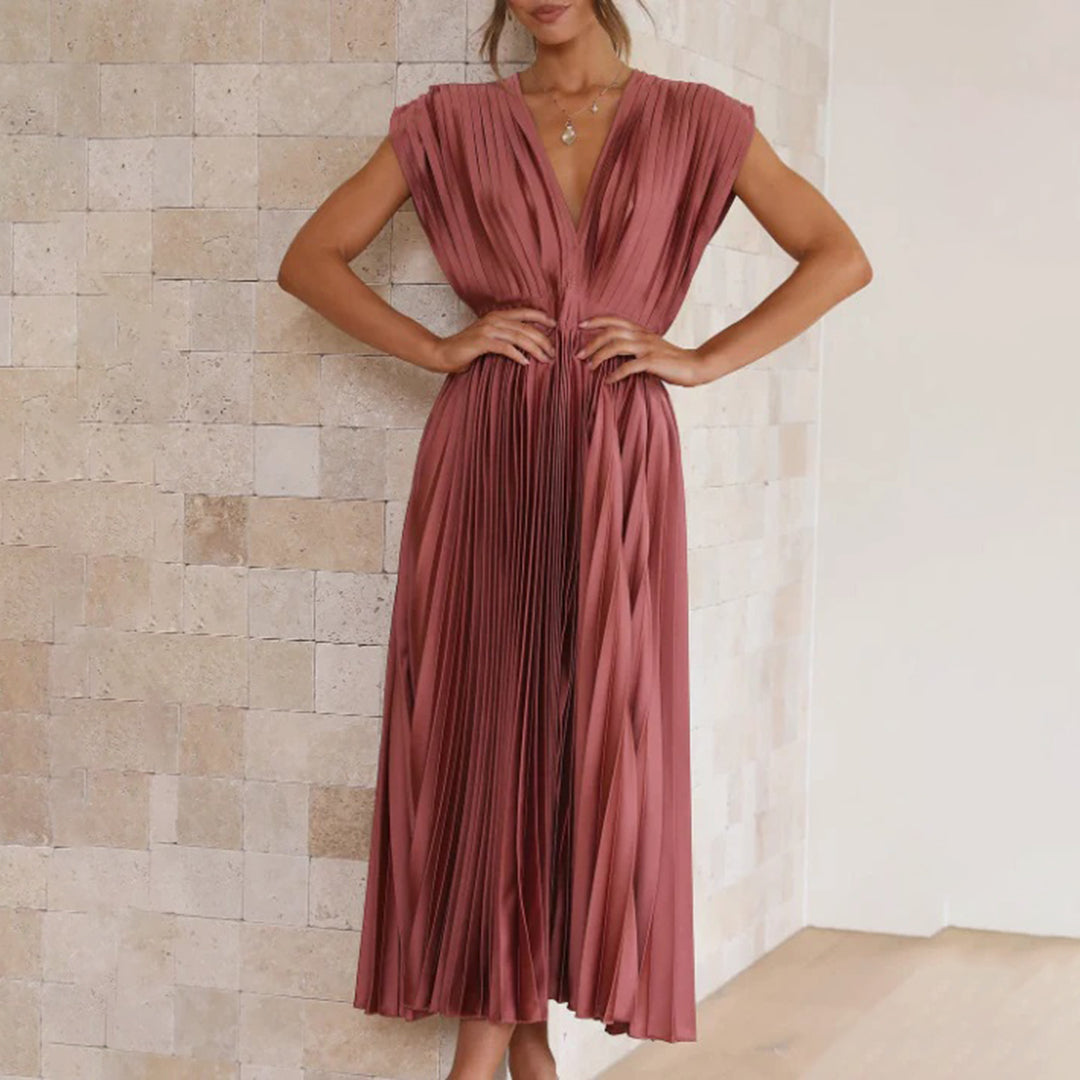 Rhea – Flowy Printed Dress