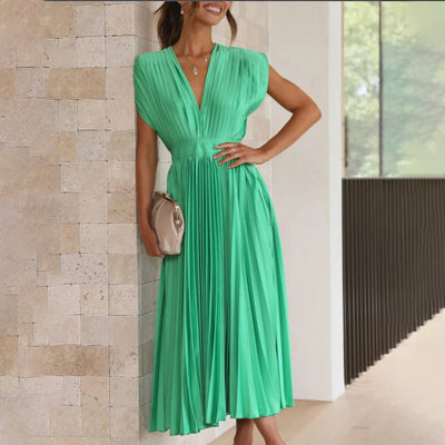 Rhea – Flowy Printed Dress