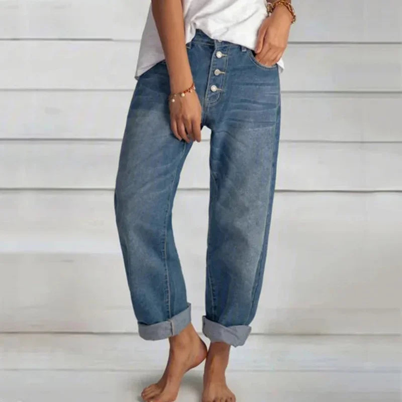 Sarah™ - Denim Bukser