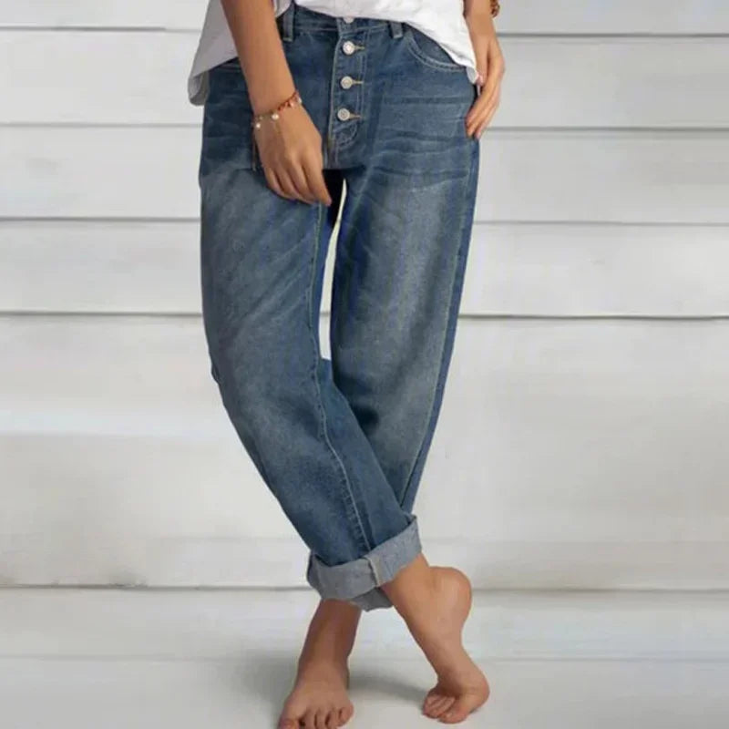 Sarah™ - Denim Bukser