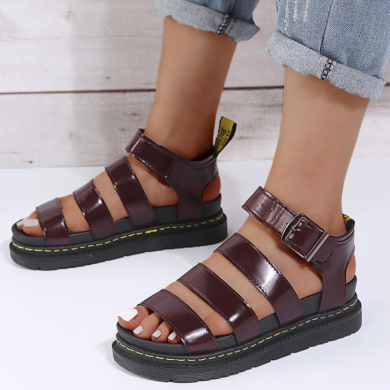 CALLISTA™ – Casual Sandaler med Tykke Såler