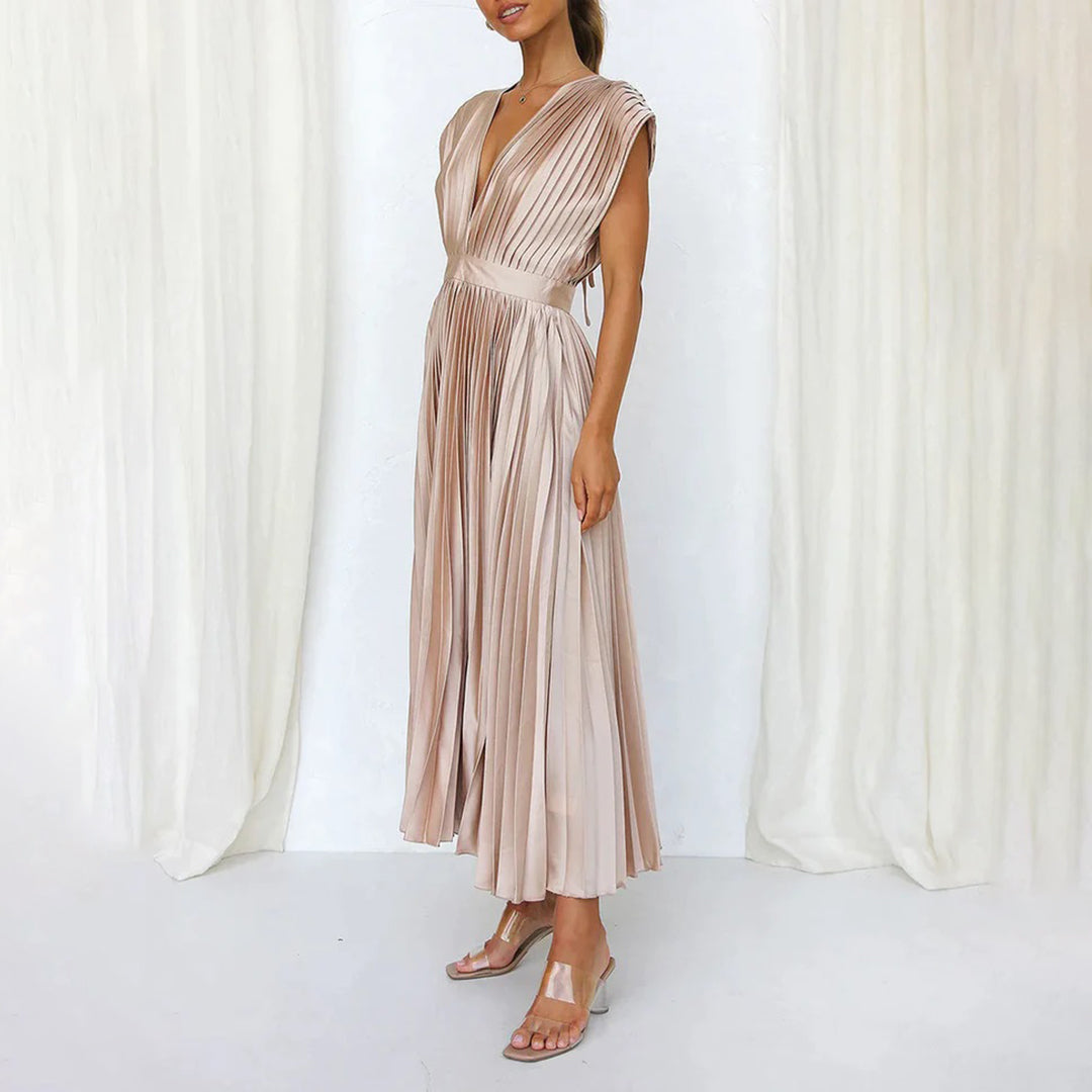 Rhea – Flowy Printed Dress