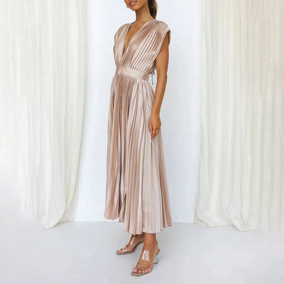 Rhea – Flowy Printed Dress