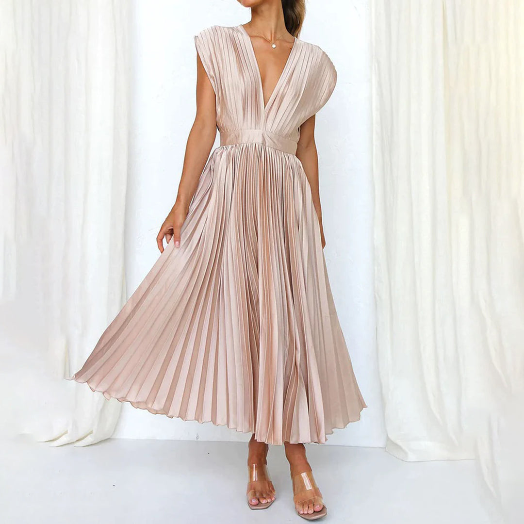 Rhea – Flowy Printed Dress