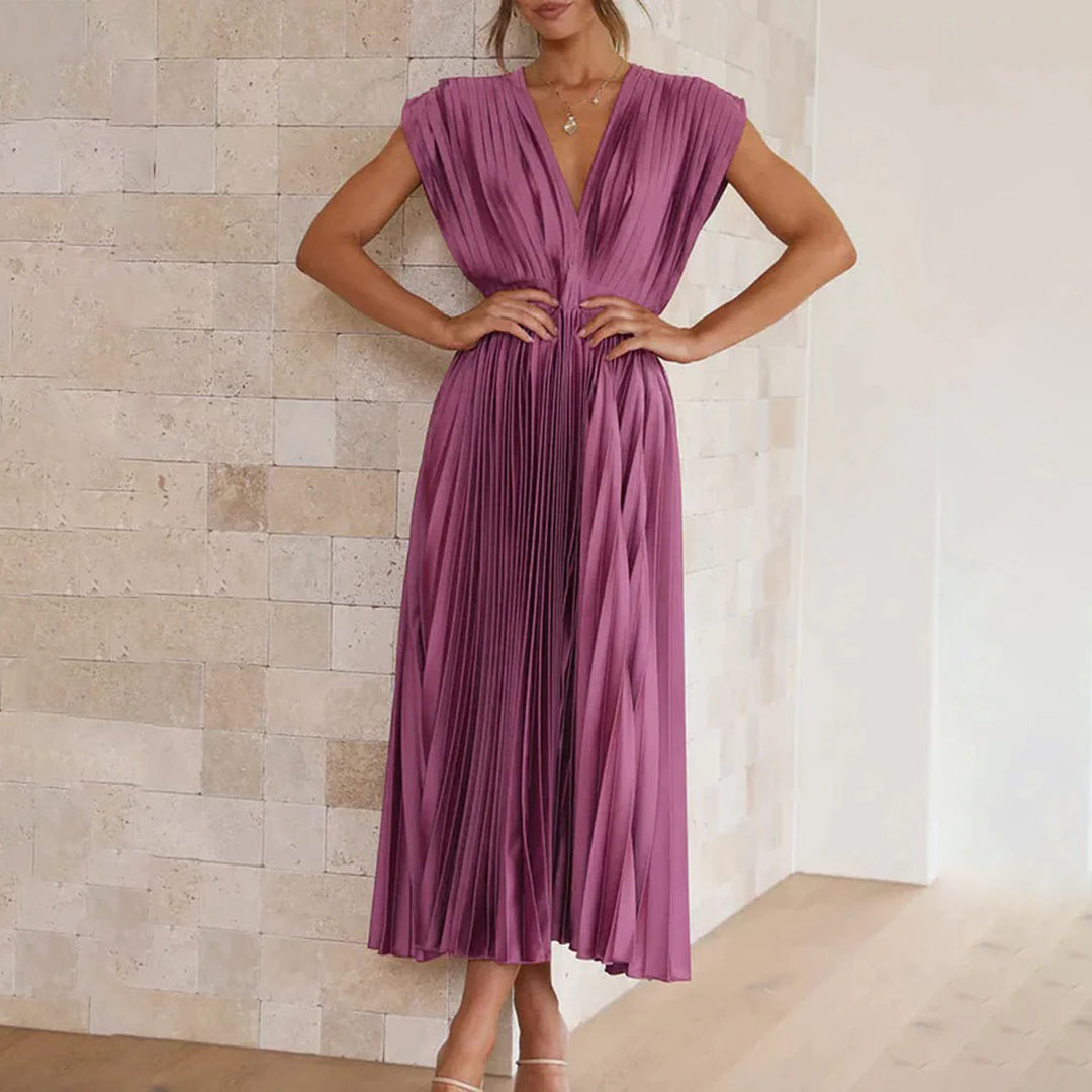 Rhea – Flowy Printed Dress