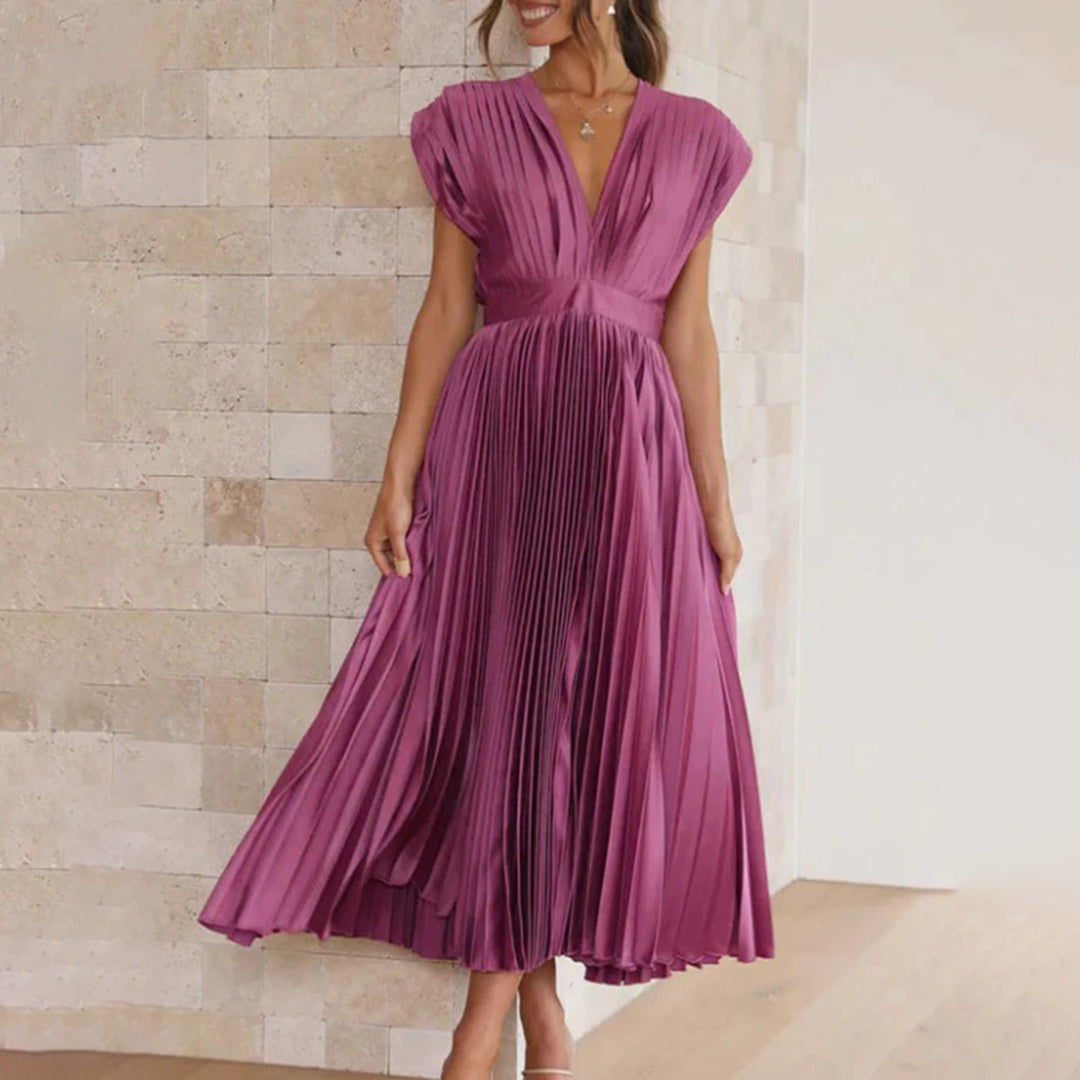 Rhea – Flowy Printed Dress