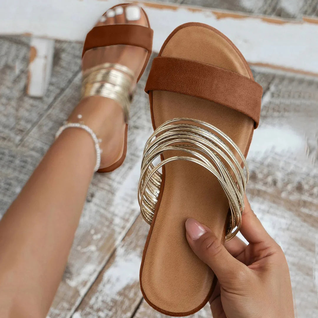 Golden Oasis Sandaler