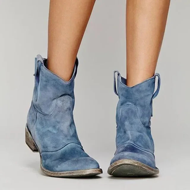 Paloma | Vintage Western Ankelstøvler