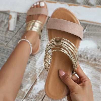 Golden Oasis Sandaler