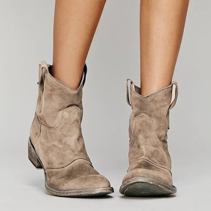 Paloma | Vintage Western Ankelstøvler
