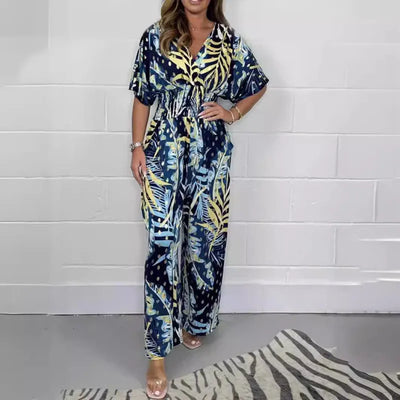 Olivia™ - Elegant buksedragt med vide ben