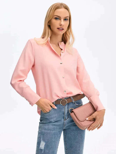 Lena | Bluse med knapper