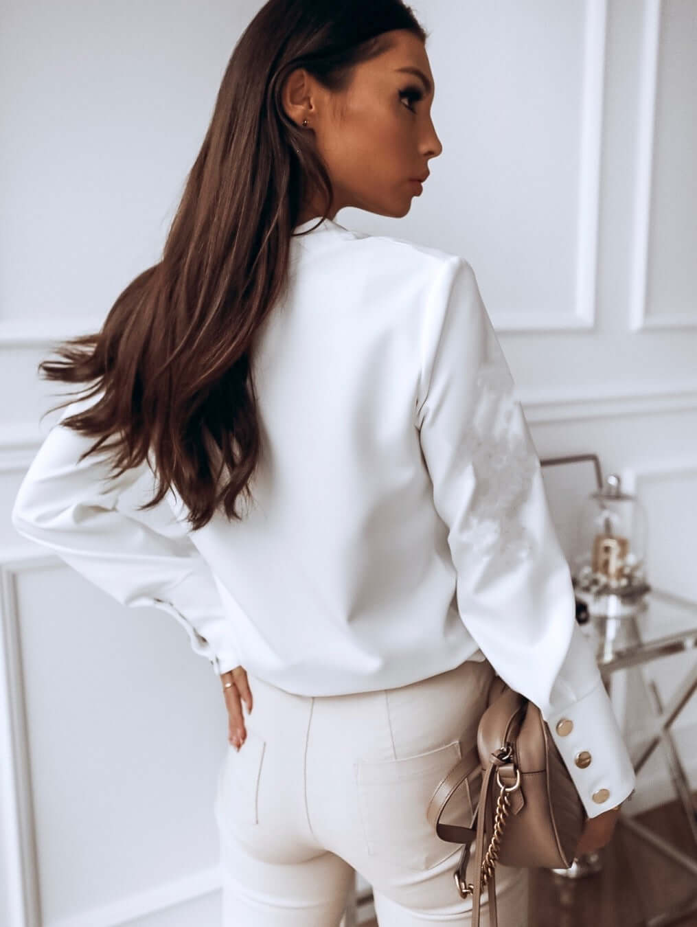 Lena | Bluse med knapper